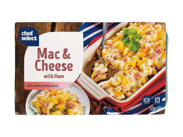 Mac & Cheese cu șuncă