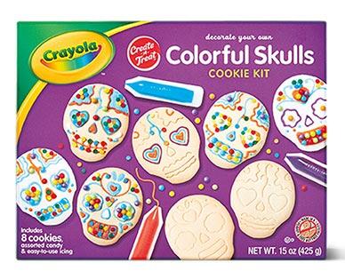 Crayola 
 Colorful Skulls Cookie Kit