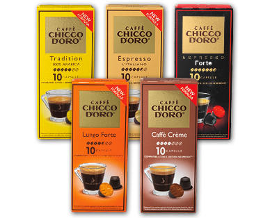Capsule di caffè compatibili con Nespresso(R) CHICCO D'ORO