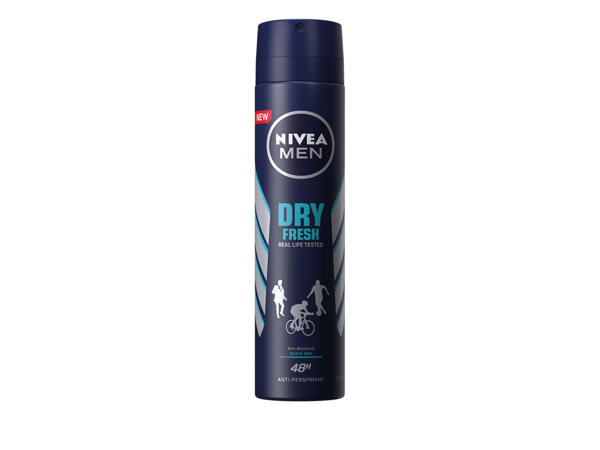 Nivea(R) Desodorizante Spray/ Roll-on Dry Fresh