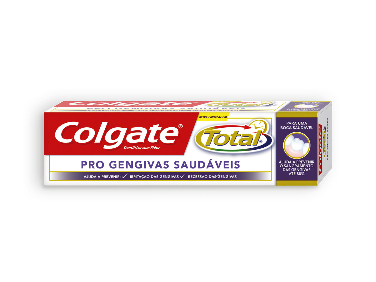 COLGATE(R) Pasta Dentífrica Total Pro-Gengivas Saudáveis