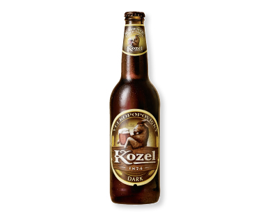 KOZEL Tschechisches Bier dunkel