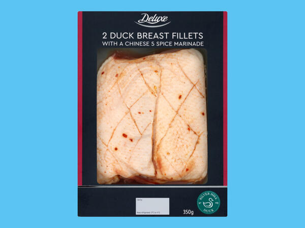 Deluxe 2 Duck Breast Fillets with a Chinese 5-Spice Marinade