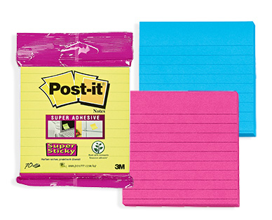 Post-it(R) Super Sticky Notes