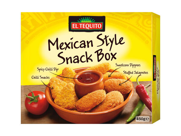 Mexikanische Snack-Box