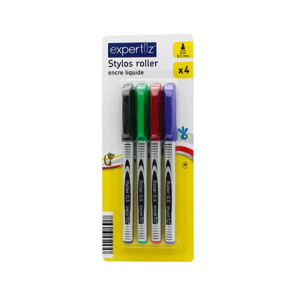 EXPERTIZ(R) 				4 stylos rollers