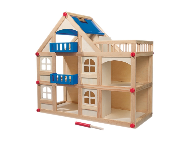 Maison de poupées ou établi en bois