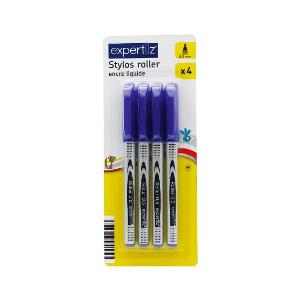 EXPERTIZ(R) 				4 stylos rollers