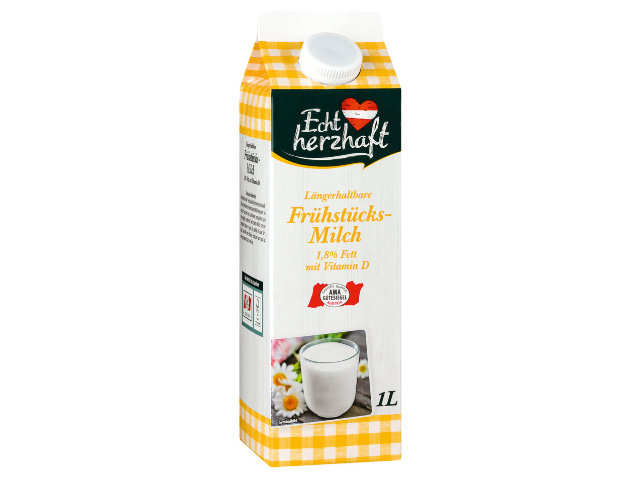ECHT HERZHAFT Frühstücksmilch 1,8%