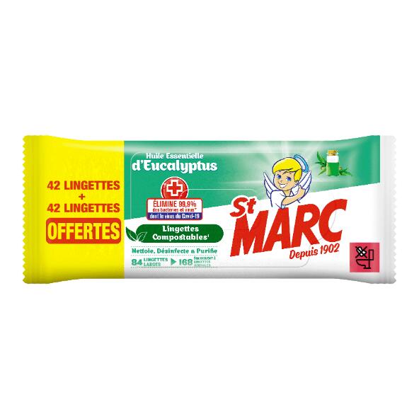ST MARC(R) 				Lingettes désinfectantes