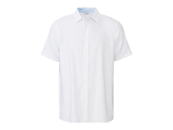 Mens' Linen Short Sleeve Shirt