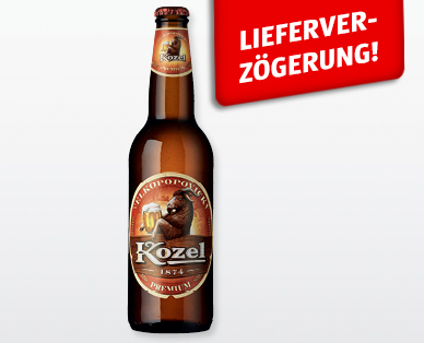 KOZEL Tschechisches Bier