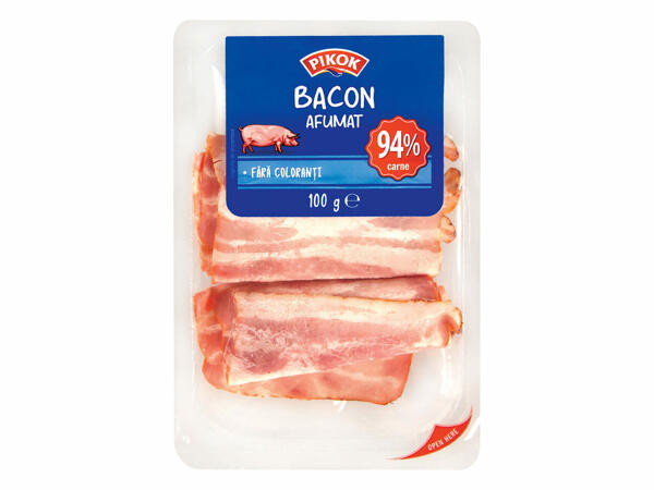 Bacon afumat feliat
