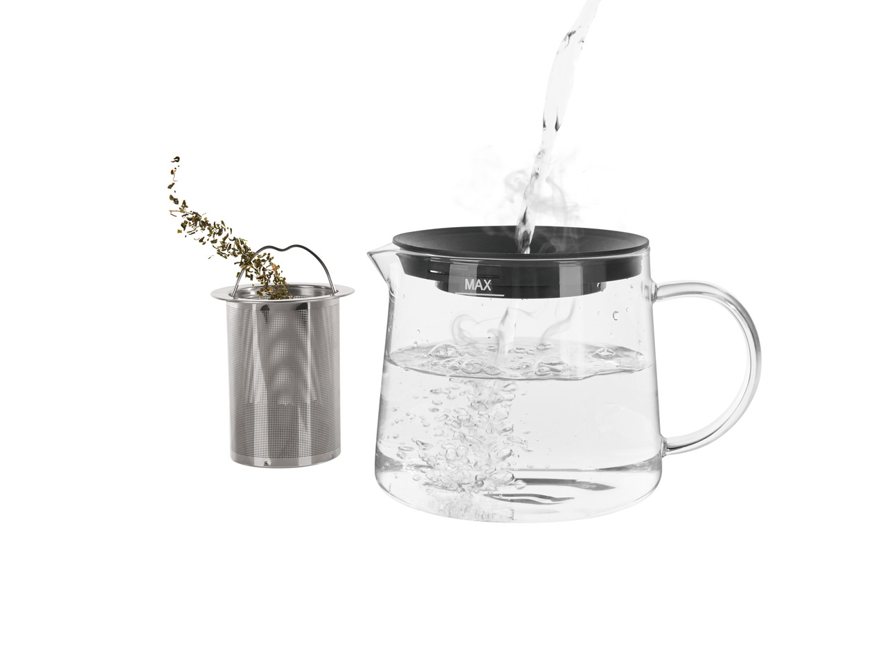 ERNESTO Teapot with Infuser/Cafetiere