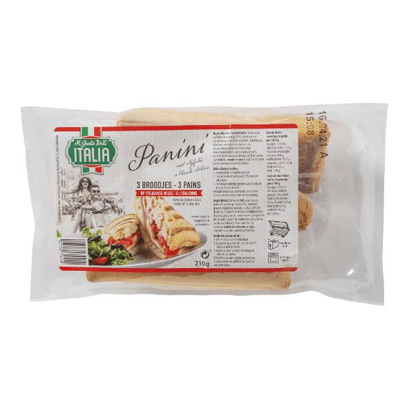 ITALIA(R) 				Pains pour paninis, 3 pcs