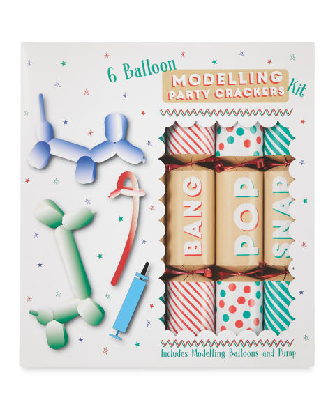 Balloon Modelling Christmas Crackers
