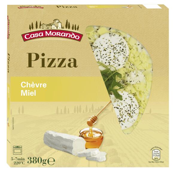 CASA MORANDO(R) 				Pizza chèvre miel