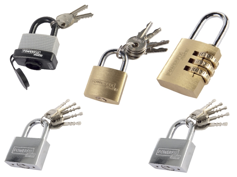 POWERFIX Padlock or Combination Lock