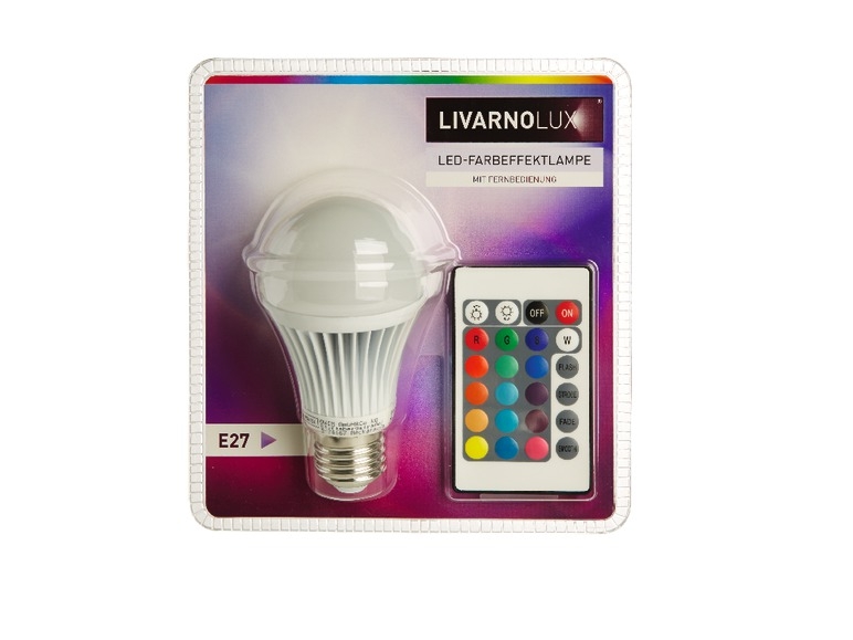 Ampoule à LED avec changement de couleur