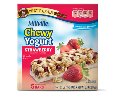Millville Chewy Yogurt Granola Bars