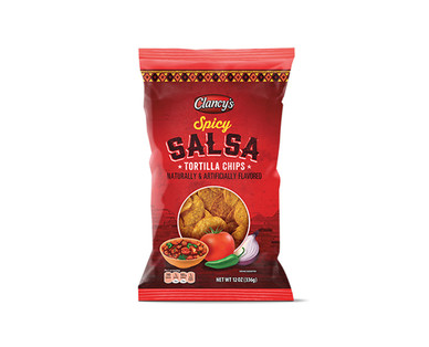 Clancy's Spicy Salsa or Guacamole Tortilla Chips