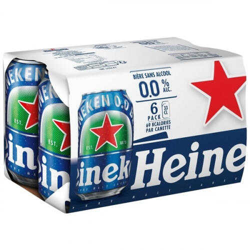 Bière Heineken 0.0°