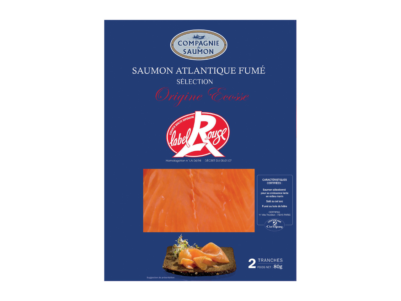 Saumon fumé Label Rouge1