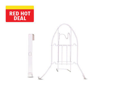 Easy Home Over the Door Iron & Ironing Board Holder