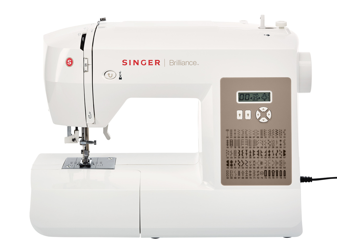 SINGER(R) Máquina de Costura Brilliance 6180
