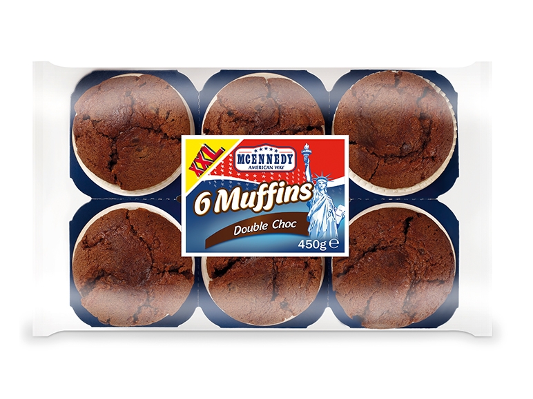 Muffins avec morceaux de chocolat