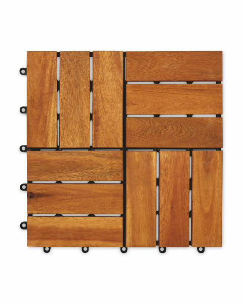 Two Direction Wooden Decking Tiles