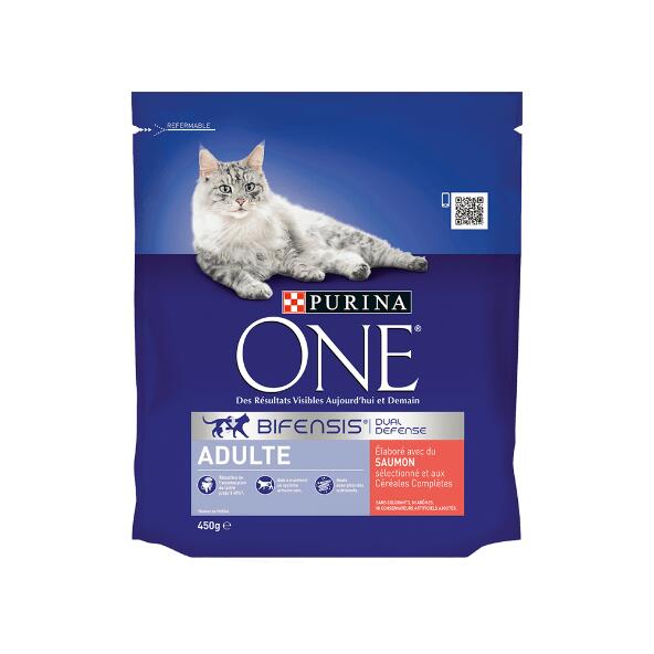 PURINA ONE(R) 				Croquettes pour chat adulte