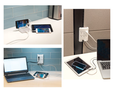 Terris Surge Protector or Tabletop Charging Station
