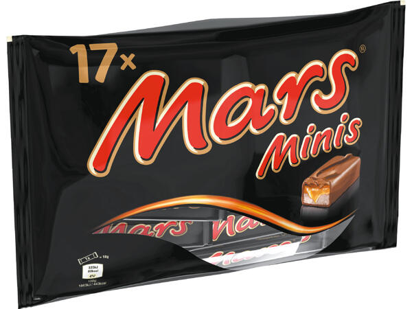 Mars, Snickers ou Twix minis