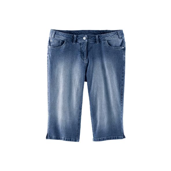Moda XXL Rybaczki jeansowe damskie