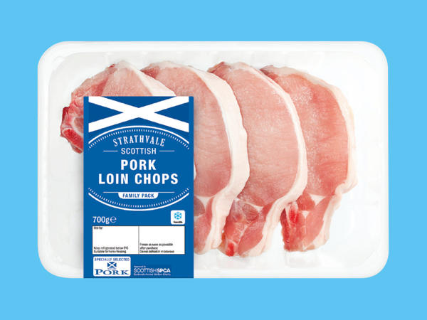 Strathvale Scottish Pork Loin Chops