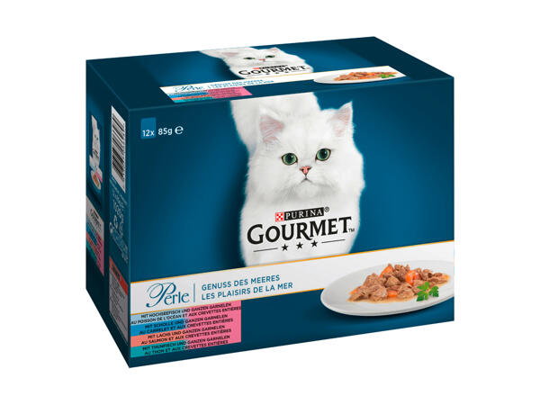 Aliments humides pour chats Gourmet Perle