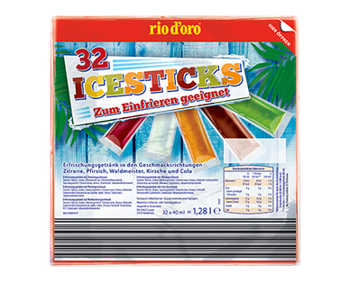 rio d'oro(R) 32 Ice Sticks