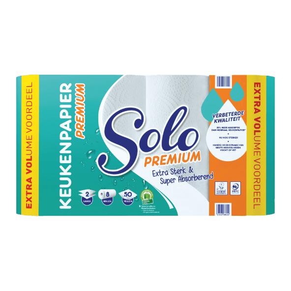 Solo keukenpapier Premium 8-pack