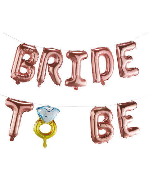 Bride-To-Be Foil Party Balloons