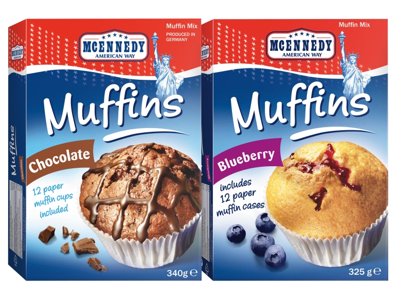 MCENNEDY Muffin-Backmischung