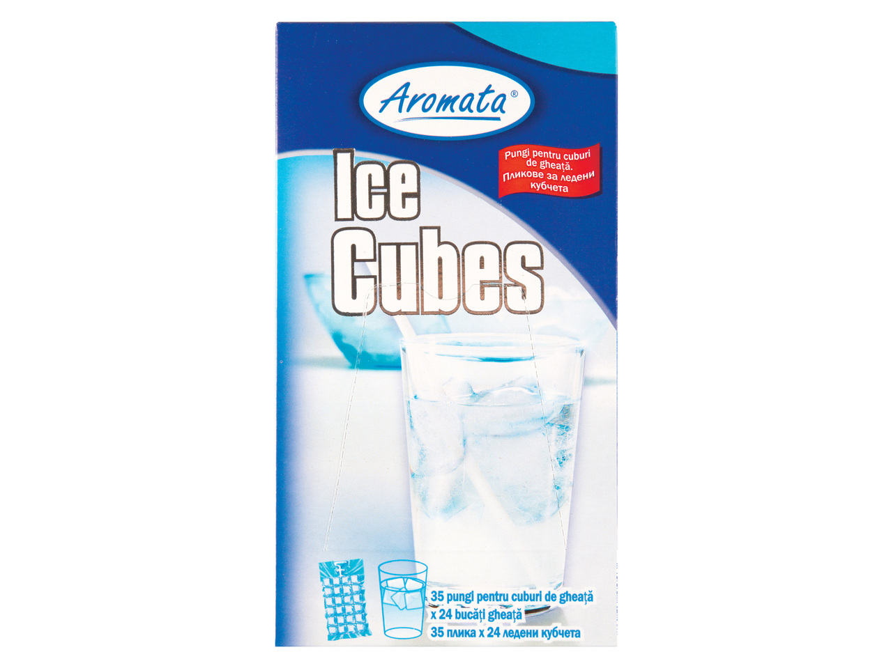 Pungi pentru cuburi de gheață