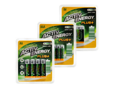 ACTIV ENERGY 
 Batterie ricaricabili