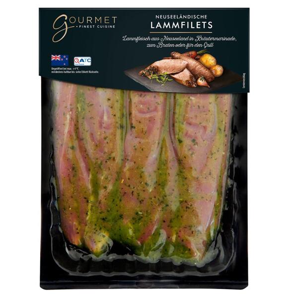 GOURMET FINEST CUISINE Lammfilets in Kräutermarinade 499 g