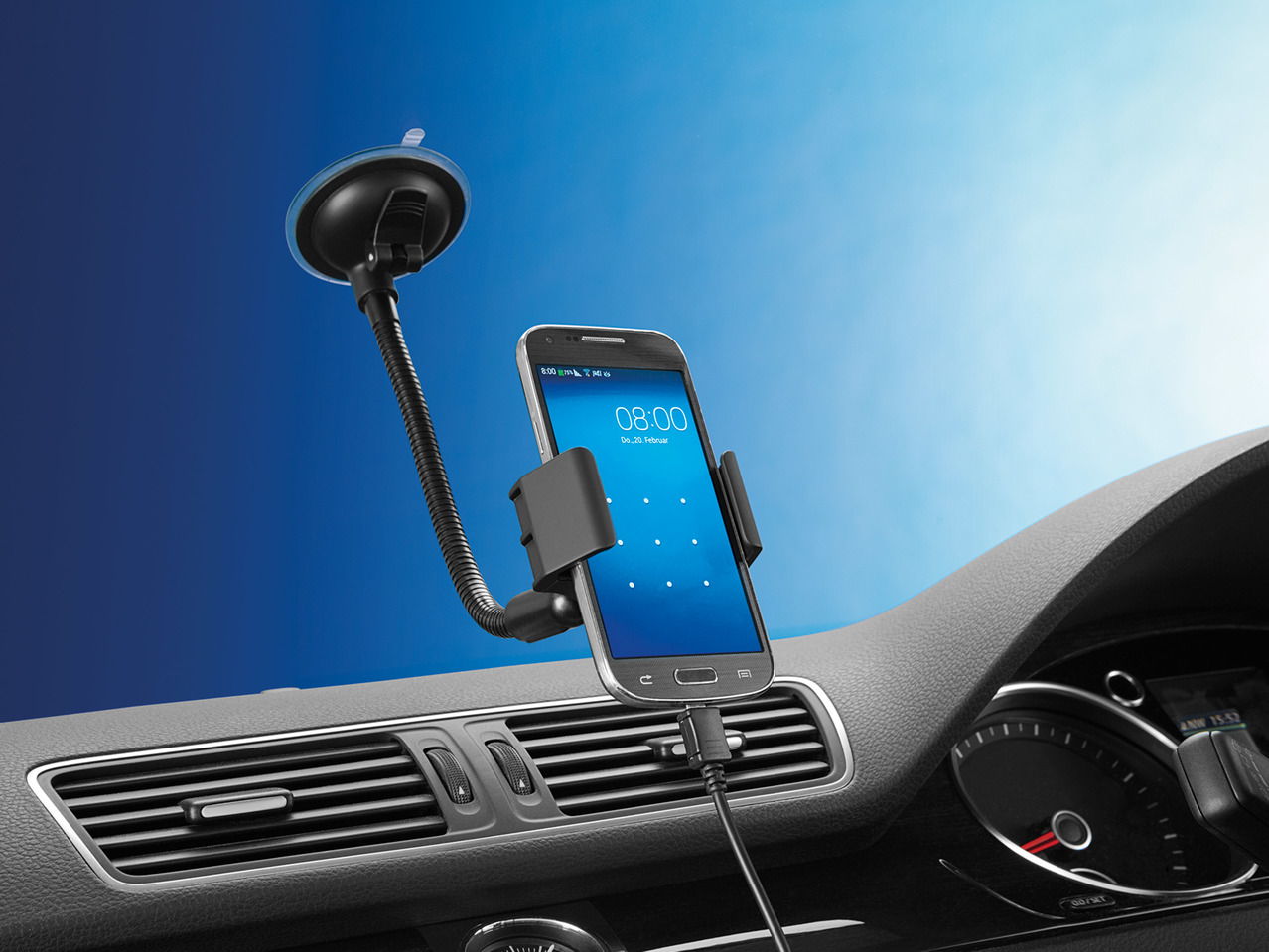 Silvercrest Car Smartphone Mount1
