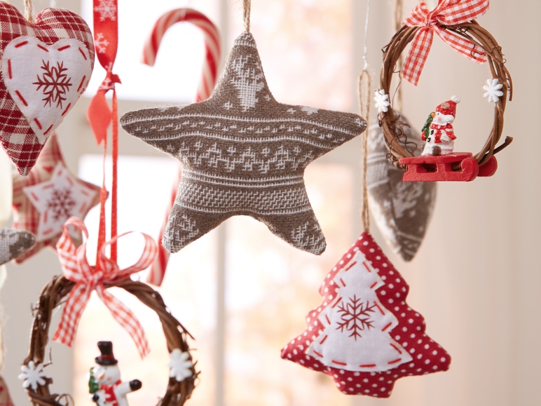 Set ornamente de Crăciun, 6 bucăți, 6 modele