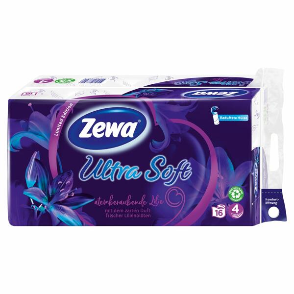 Zewa(R) Toilettenpapier Ultra Soft*