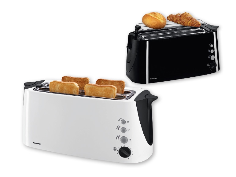 SILVERCREST KITCHEN TOOLS(R) 1,500W Double Long Slot Toaster