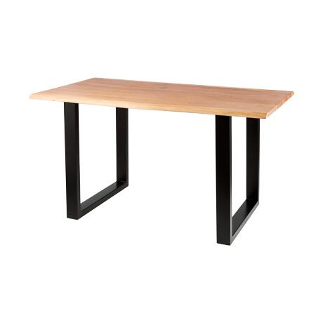 Holztisch mit echter Baumkante ca. 140 x 80 cm1