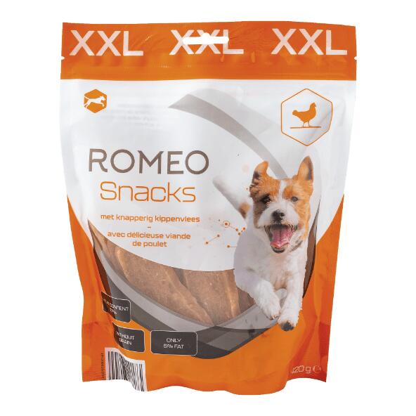 ROMEO(R) 				Geflügelsnacks für Hunde